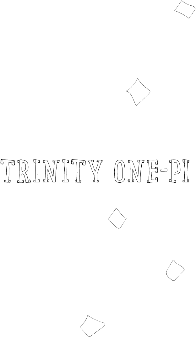 trinity one-pi